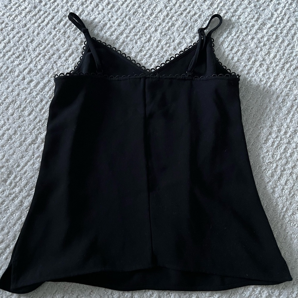 Ted Baker Classic Black Looped Trim Cami Top - Picture 3 of 7